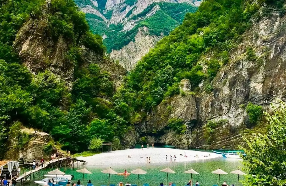 Shala River (Lake Koman), Northern Albania, Albania
